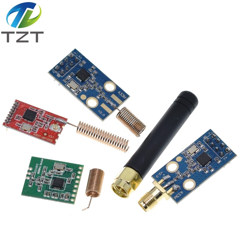 Mô-đun không dây CC1101 10mW 433MHZ 868MHZ 300-1000M Truyền đường dài với mô-đun thu phát không dây 