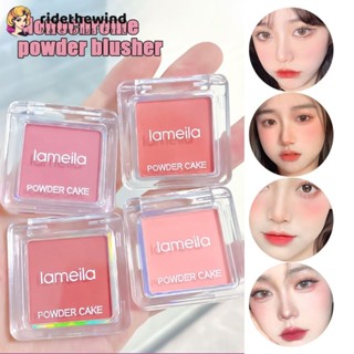  【COD  Phấn Má Hồng Dạng Bột đơn Sắc LAMEILA Blush Monochrome Pure To Brighten Natural Waterproof Nude Makeup Blusher High Gloss Dùng Cho Trang điểm Mắt Hàng Ngày 