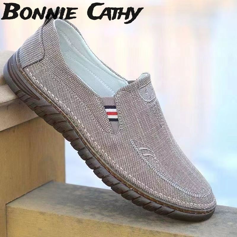  Giày Bonnie Cathy. Giày nam. Giày vải Bắc Kinh cũ thoáng khí. 