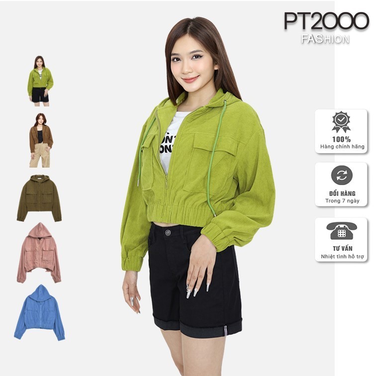 PT2000 FASHION - Áo khoác thun nữ (AK-M10)