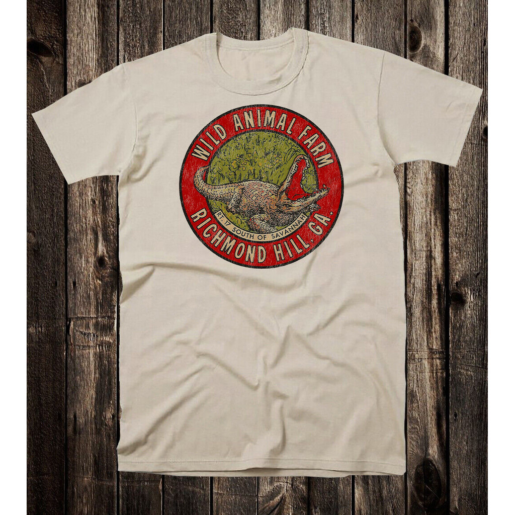 Áo thun du lịch cổ điển Lưu niệm Georgia State Wild Animal Farm Gator