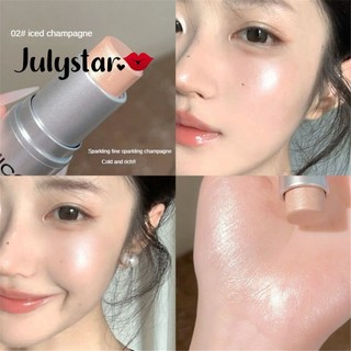  Phấn má hồng dạng thỏi bắt sáng Nicor High Gloss Stick Wet And Shiny giúp làm sáng mắt và tạo khối Thanh phấn má hồng dạng thỏi dạng thỏi dạng nước tự nhiên dạng nhũ nhẹ Mỹ phẩm trang điểm mặt ღ Trang điểm lấp lánh cho cô gái màu hồng 