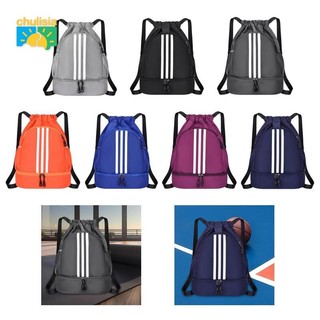 Ba lô dây rút Chống có túi bên Dây đeo vai có thể điều chỉnh nhẹ cho nam giới Daypack
