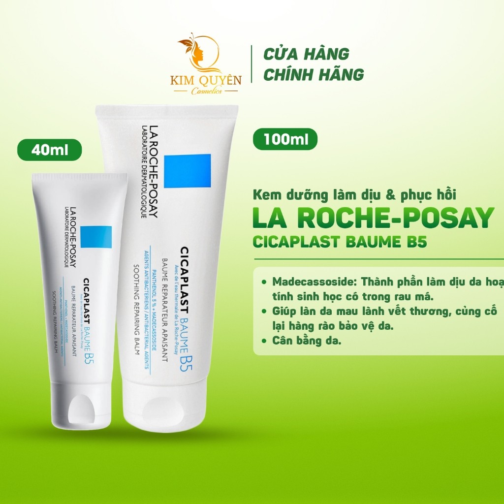 Kem dưỡng B5 LaRoche Posay Cicaplast Baume 40ml