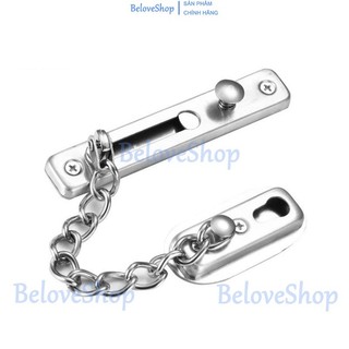 Chốt cửa an toàn dây xích chuẩn INOX SUS304 gắn cửa hợp cho chung cư nhà phố