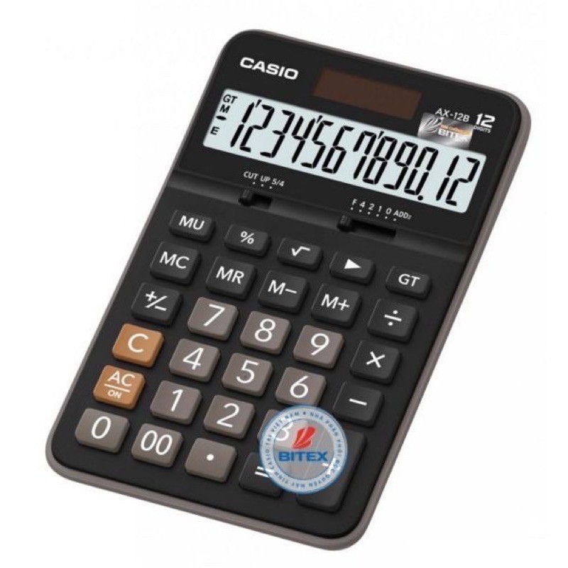 Máy tính Casio AX-12B / AX 12B chính hãng. -