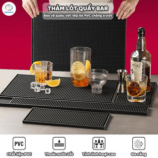  Thảm Cao Su Quầy Pha Chế Thảm bar pha chế Thảm bar cao su chống trượt cao cấp 