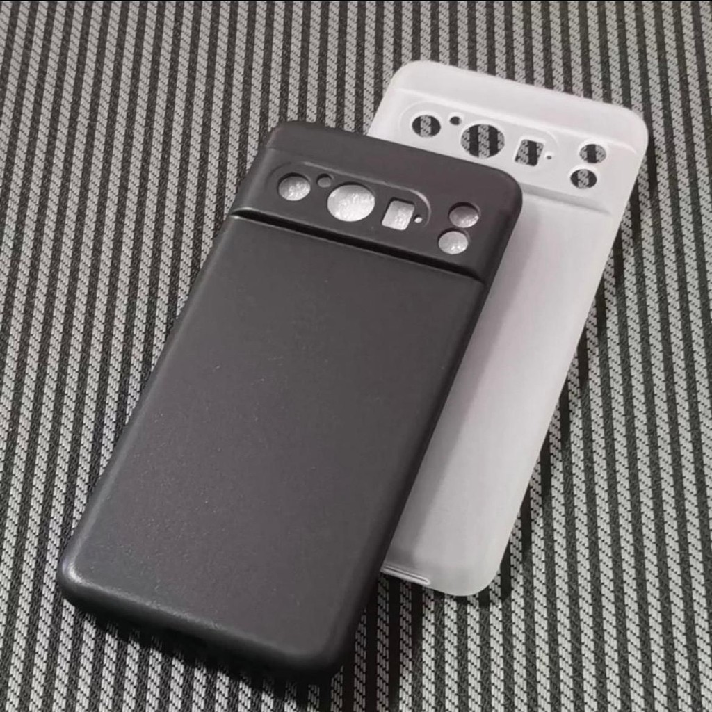 Ốp lưng dẻo Pixel 8 , Pixel 8 Pro  đen cao cấp, chống bám vân tay