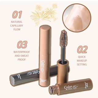 Gel nhuộm lông mày FEPO màu lì tự nhiên lâu trôi 24 giờ