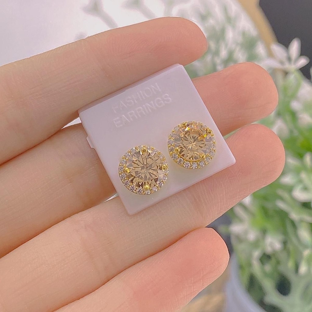 Bông Tai, Hoa Tai Nữ Hội Bền Màu BL23 Dùng Hàng Ngày, Có Kí Hiệu