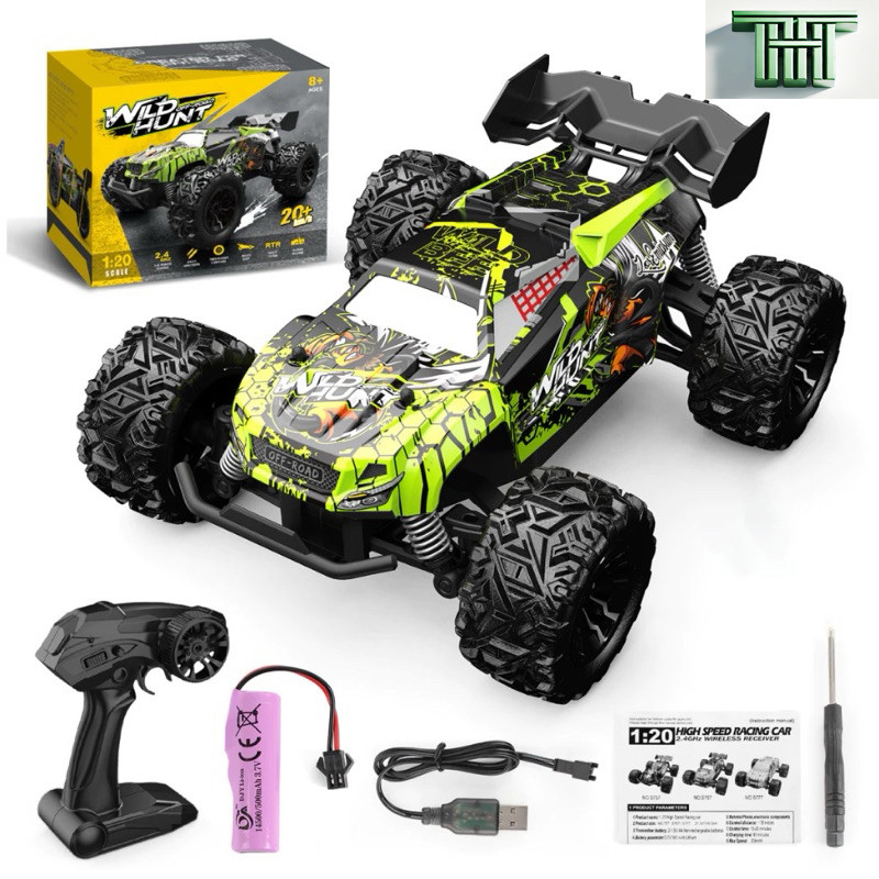 Siêu Xe địa hình, xe điều khiển từ xa Drift offroad tốc độ cao 20km/h khoảng cách 30m quà tặng sinh nhật.