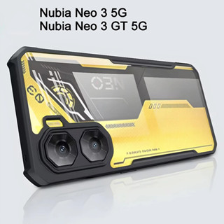 Ốp Điện Thoại Cho ZTE Nubia Neo 3 5G Z2464N Ốp Lưng Màu Đen Chống Rơi Điện Thoại Acrylic Bảo Vệ Toàn Diện