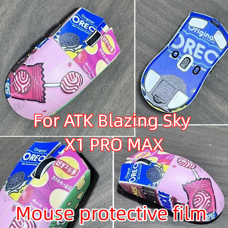 Kam Đối với ATK Blazing Sky X1 PRO MAX nhãn dán mờ chống trượt hoạt hình bảo vệ tay cầm bên hông