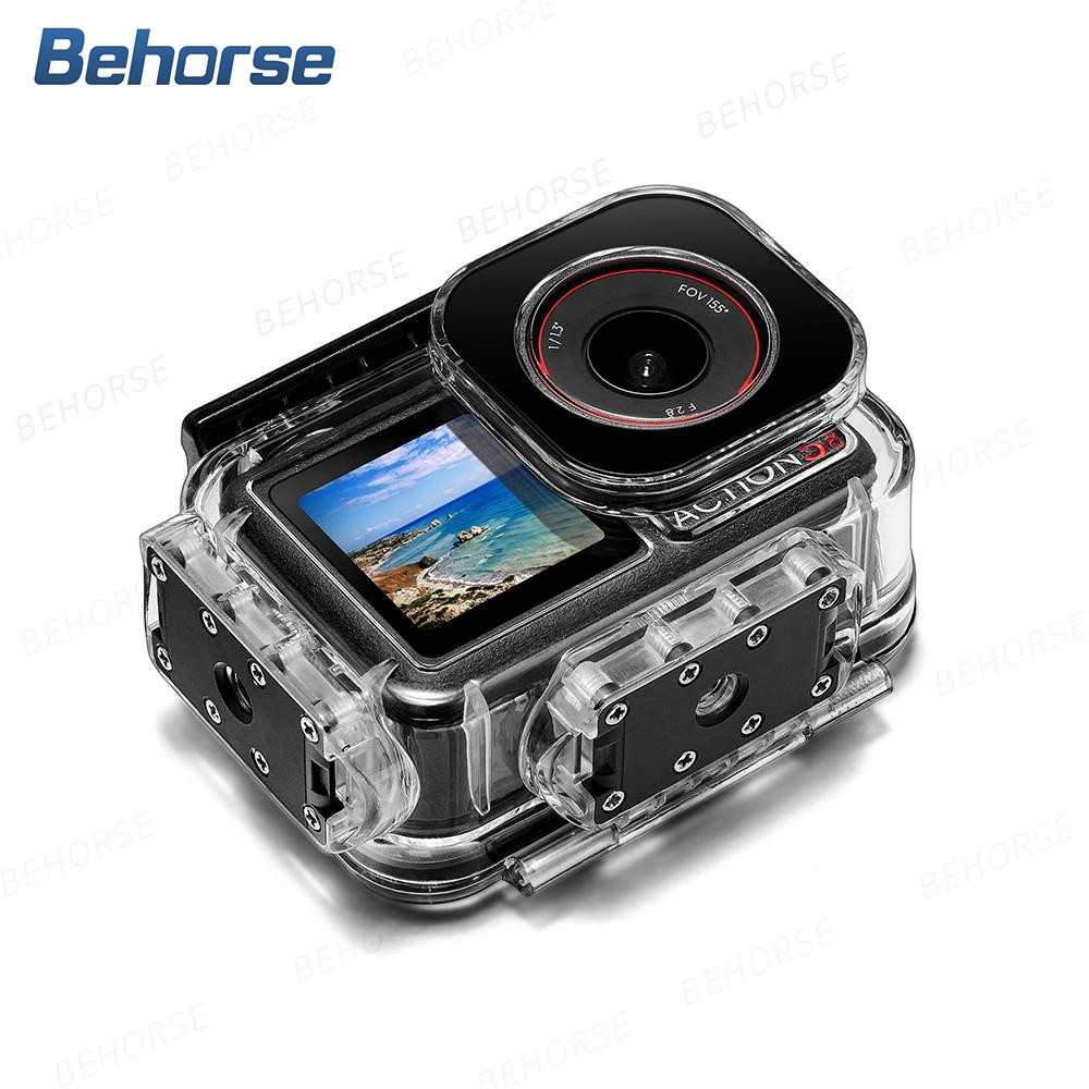 Vỏ bảo vệ chống nước Action 5 Pro Vỏ lặn cho DJI Action 5 Pro / 4 / 3 Phụ kiện máy ảnh vỏ lặn dưới n