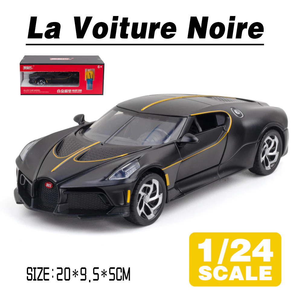 Tuyệt Vời 1: 24 Bugatti La Voiture Noire Diecast Mẫu Xe Hợp Kim Ô Tô Đồ Chơi Bộ Sưu Tập Quà Tặng Cho