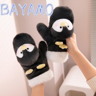 Găng tay BAYAMO Capybara, Găng tay tuyết động vật sang trọng, Găng tay sang trọng giữ nhiệt ấm áp chống gió sang trọng dành cho nữ Trẻ em