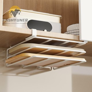 Móc treo dưới tủ FASHYUNER, chống đục lỗ có móc Giá đựng đồ nhà bếp, Bảo quản nắp nồi chất lượng cao dưới bàn cắt Vị trí đồ dùng nhà bếp Móc cung cấp nhà bếp