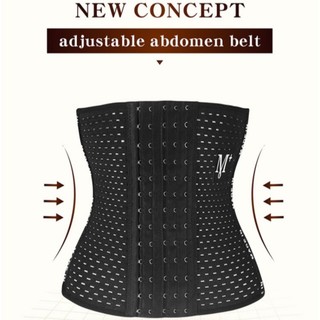 Zxyouping Bụng Rỗng Thoáng Khí Eo Corset Lưng Nữ Sau Sinh Bụng Tập Thể Dục Dây Định Hình