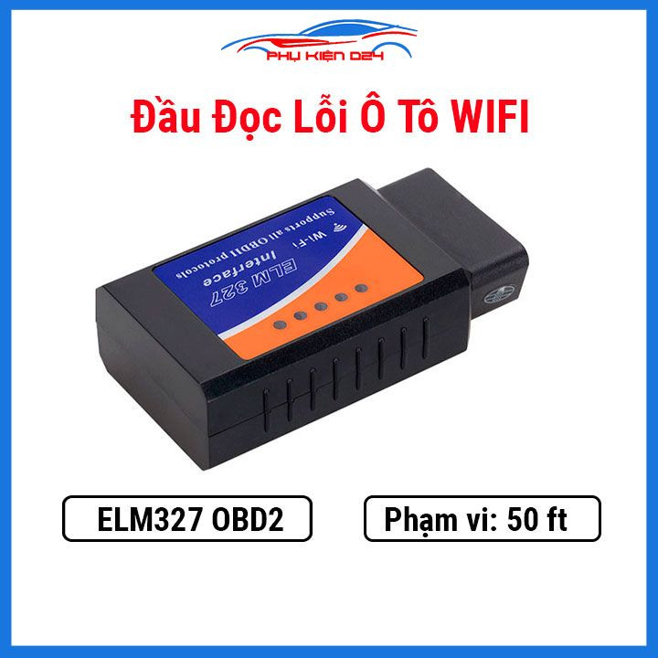 Đầu đọc lỗi ô tô wifi ELM327 OBD2 kèm đĩa CD