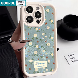  Ốp Lưng iPhone hàn quốc đẹp Hoa Graffiti Cho iPhone 16 15 14 12 13 11 Pro Max IP 7 8 Plus Iphon X XS XR XsMax Ốp Điện Thoại Silicon Mềm Bảo Vệ Camera Cao Cấp Chống Sốc-Gourde Case 