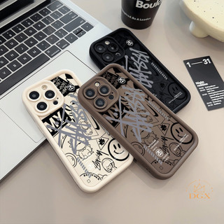 Dành Cho Infinix Hot 50i 40i 30i Note 40 Pro Note30 Smart 9 Smart 8 Pro 7 6 5 Zero 30 Spark 20C 12 G96 12 11 10 Play P55 Smile Họa Tiết Bảng Chữ Cái Trừu Tượng Phong Cách Mềm 