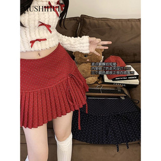 MUSHIHUI Chân váy chân váy dài Đơn giản Cổ điển INS Casual WSQ24C0PX4 51Z241220