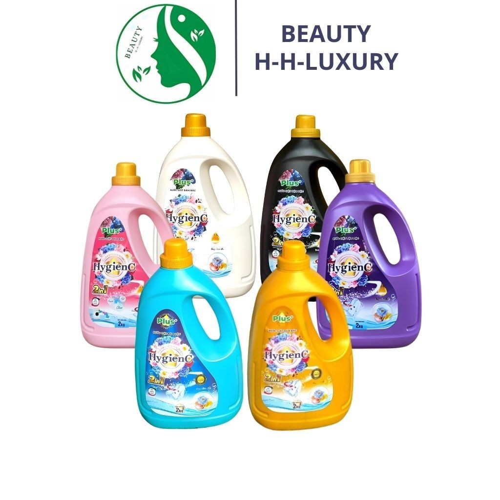 (TRỢ GIÁ) Nước Giặt HygienC Plus Hàng Việt Nam Công Nghệ Thái Lan Can 2kg  #