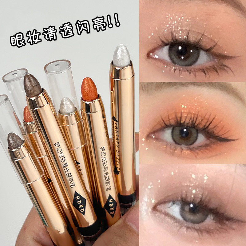 (SỈ RẺ) Bút Nhũ Mắt Bắt Sáng Hightlight Hai Đầu Hanru