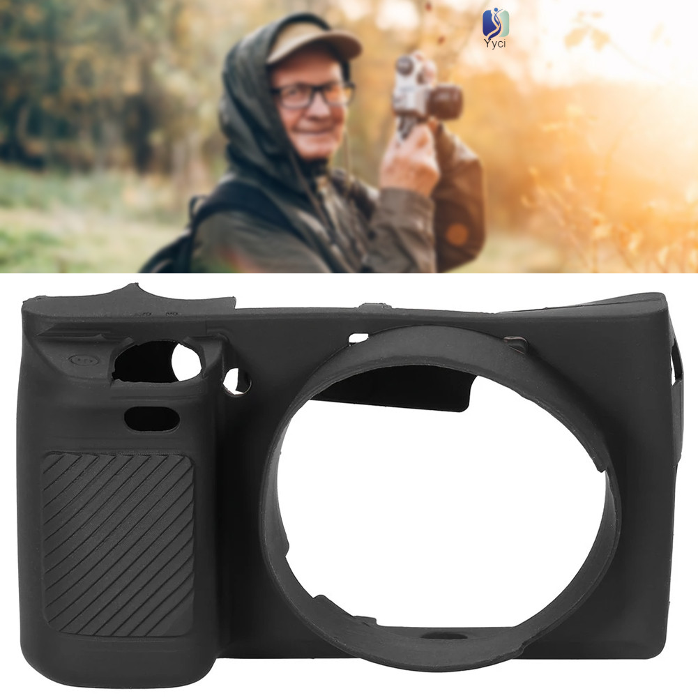 Ốp lưng máy ảnh silicon mềm Bảo vệ túi chống bụi Phụ kiện Sony-A6000