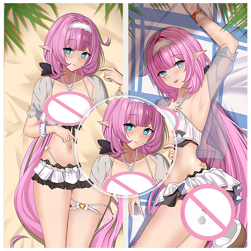 Dakimakura Anime Elysia Vỏ Gối In Hai Mặt Cơ Thể Cosplay Gối Bao Da Otaku Trang Trí Phòng