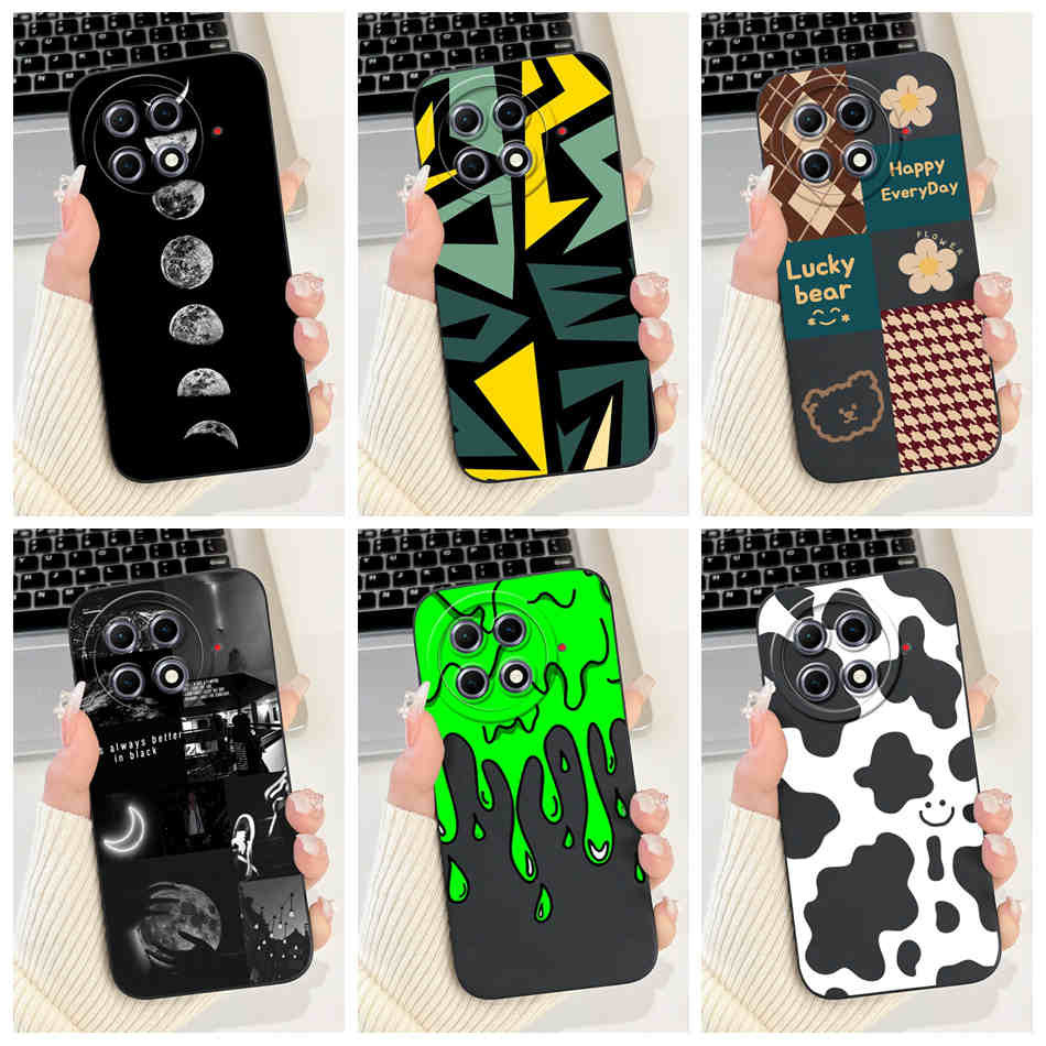 Tecno Camon 30S Pro Camon30S Cool Moon Milk Ripple Pattern Vỏ điện thoại Camon 30S CLA5 Vỏ Silicon m