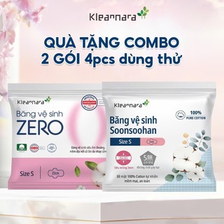 COMBO 2 Gói BVS dùng thử cao cấp Hàn Quốc 2 miếng Zero size S