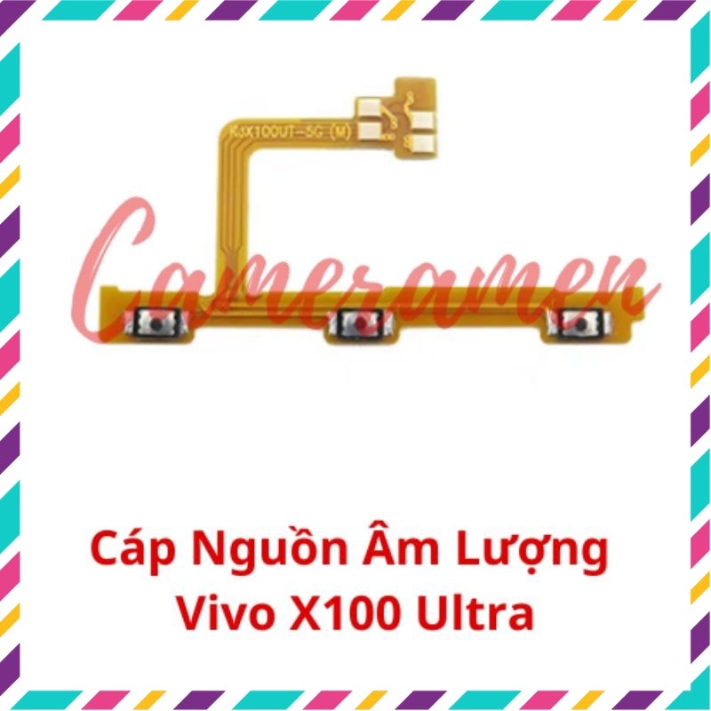 Cáp Nguồn Volum Âm Lượng Vivo X100 Ultra / X100Ultra