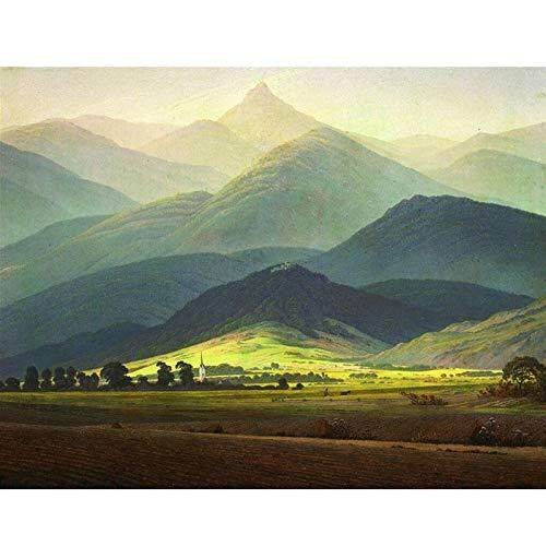 Canvas In Tranh Sơn Dầu Núi Tự Nhiên Phong Cảnh Sơn Tranh Tranh Hình Canvas In Trên Canvas Tranh Sơn