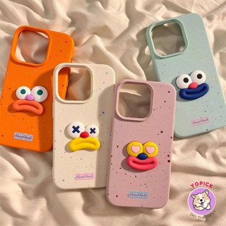 Ốp Điện Thoại Biểu Hiện Mực Splatter Cho iPhone16 16pro 16promax 16plus Da 15 15pro 15promax 14 13promax xs xsmax xr 7 8plus 11 12 13mini Vỏ Điện Thoại Phong Cách Hàn Quốc Mới PWK