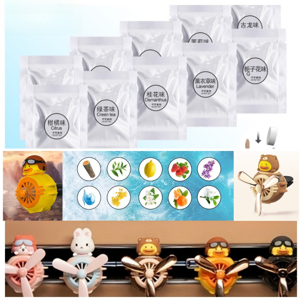 (Giá Sỉ) Viên Sáp Thơm Ô Tô Thay Thế – Dùng Cho Kẹp Cửa Gió, Khử Mùi, Tỏa Hương Nhẹ Nhàng