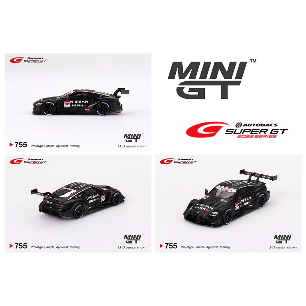 Siêu xe MINI GT 1/64 Nissan Z GT500 NISMO SUPER GT Series 2021#230 Presentation (Left Handle)