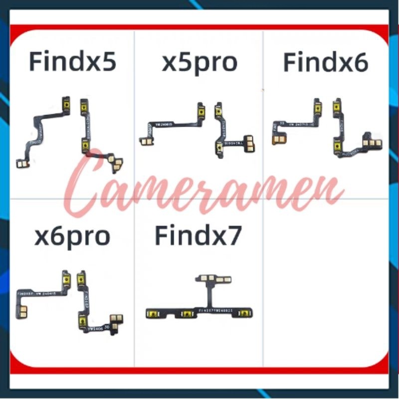 Cáp Nguồn Volum Âm Lượng Oppo Find X5 / Find X5 Pro / Find X6 / Find X6 Pro / Find X7 ( Zin )