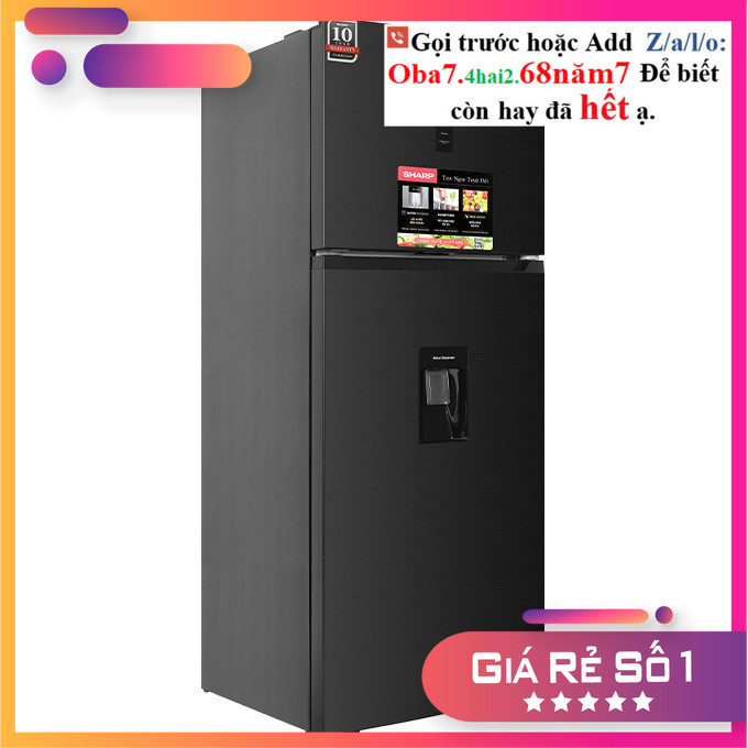 SJ-X417WD-DG -- Tủ lạnh Sharp Inverter 417 lít SJ-X417WD-DG - GIAO MIỄN PHÍ HCM