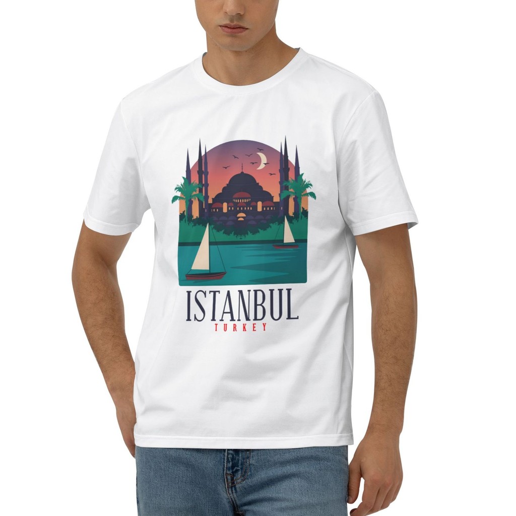 Áo thun Cotton Thổ Nhĩ Kỳ Istanbul