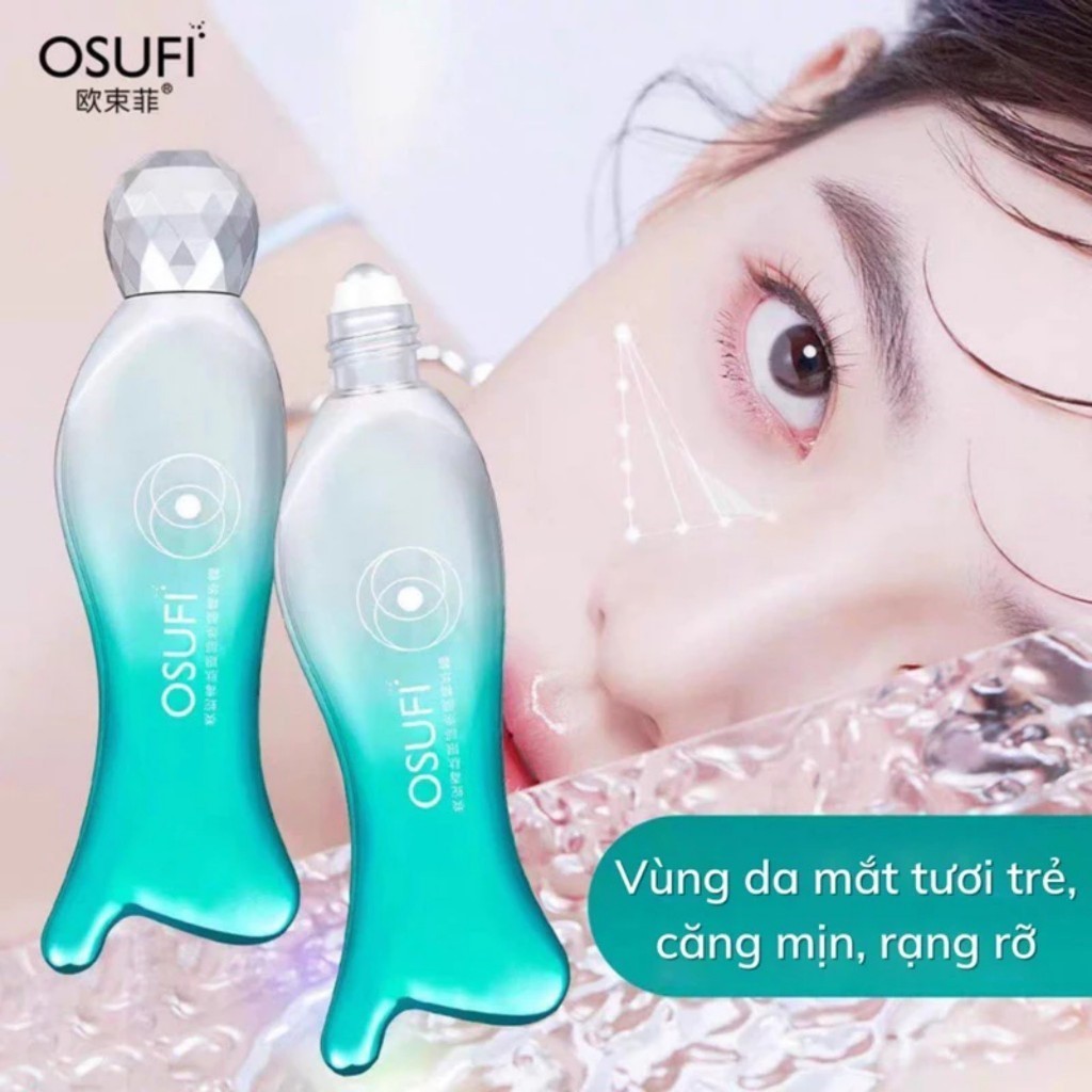 Kem dưỡng mắt OSUFI - Thanh lăn mắt OSUFI giảm thâm quầng mắt mờ nhăn, dưỡng ẩm, chống lão hóa, dưỡng sáng, tan bọng mắt