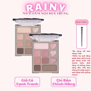 [VEECCI] Bảng phấn mắt Veecci 10 ô mini trái tim 4.2g