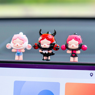 Đồ trang trí P POPBEAN Đồ trang trí bàn trong ô tô Đồ trang trí Mini (Nhãn dán Nano không đánh dấu miễn phí)