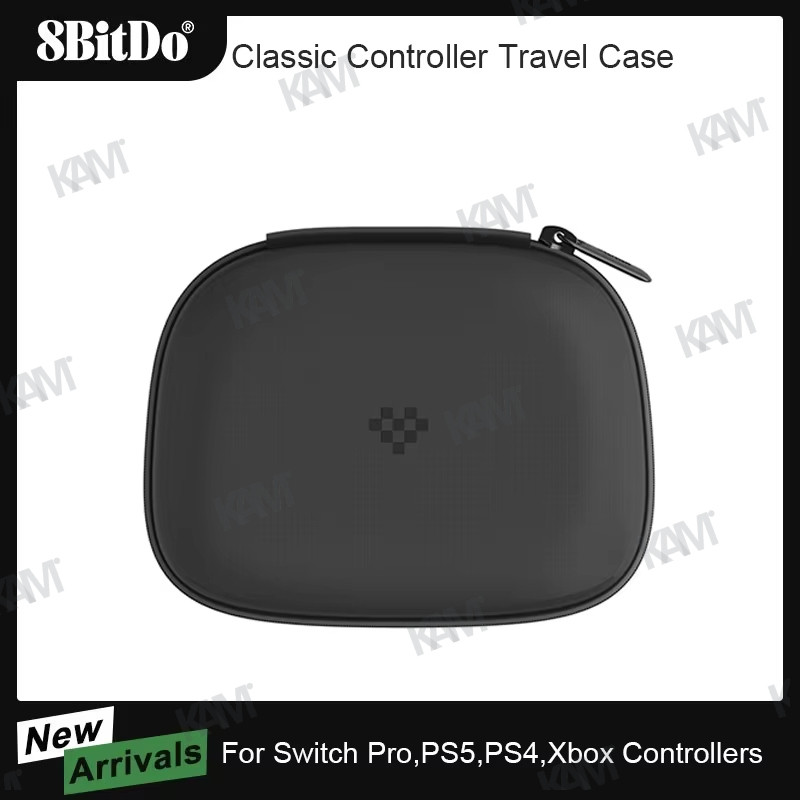 [Kam] Túi đựng tay cầm chơi game 8BitDo Classic, Túi du lịch EVA cho PS5 PS4 Switch Xbox One, Túi đự