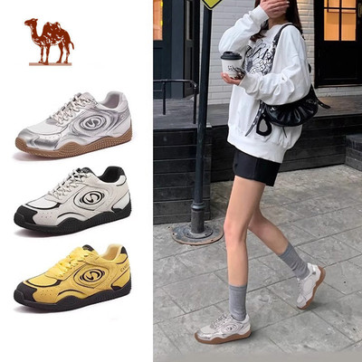 Giày tập luyện CAMEL CROWN  Giày trắng cổ điển Giày thể thao chạy bộ đế dày cổ điển