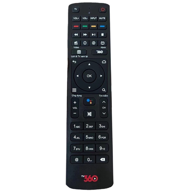REMOTE điều khiển đầu thu Viettel TV360 Box 4K Viettel Android TV box điều khiển có giọng nói