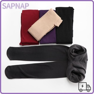  SAPNAP Quần tất nhung dày không lộ đường may nhiều màu thời trang mùa đông quyến rũ dành cho nữ 