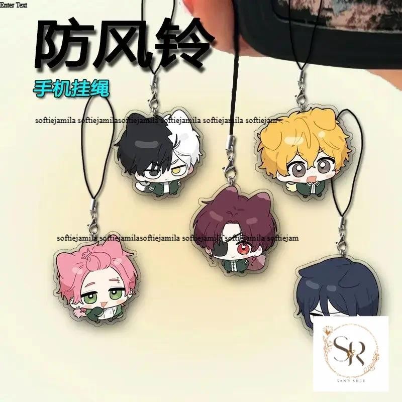 WIND BREAKER dây đeo điện thoại di động Mặt dây Acrylic dây đeo Kawaii Sakura haruka suou hayto treo