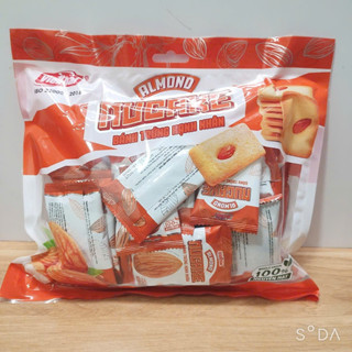  Bánh trứng hạnh nhân Nucake Việt Thái nguyên hạt bùi béo bánh quy giòn hạt dinh dưỡng healthy 300gr gói 