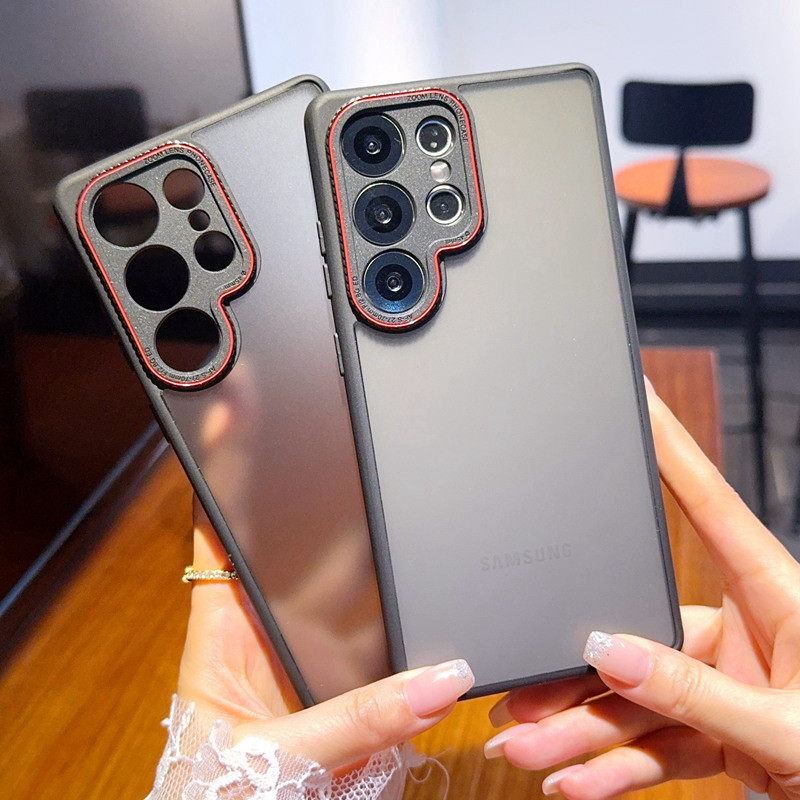 Ốp Lưng Cho Samsung Galaxy S25 Plus Ultra S25 Edge Ốp lưng Da Cảm Thấy Siêu Mỏng Ốp Lưng